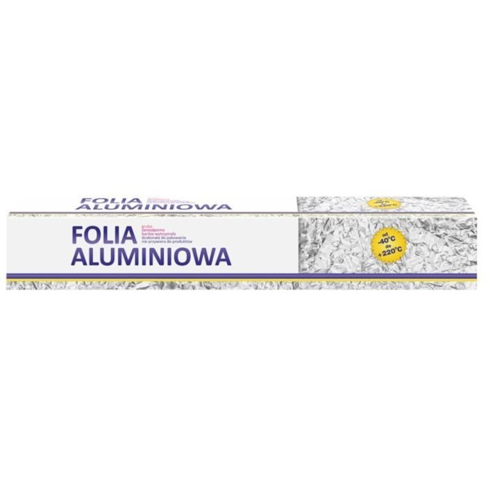 Alumīnija folija 44cm×100m,1.3kg 11µm rullis
