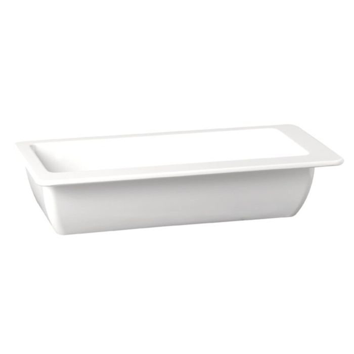 Bļoda APART 40x20x6.5cm,2.4L balta,melamīna VN