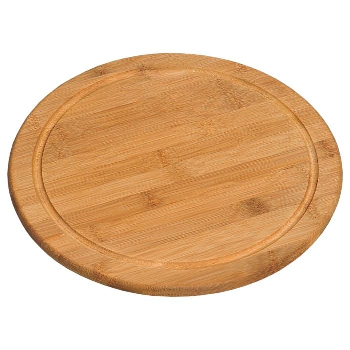 Dēlītis bambusa ø 25cm h-1.3cm brūns