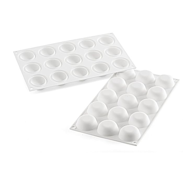 Forma silikona ø45 h-20mm 15x26ml GLOBE