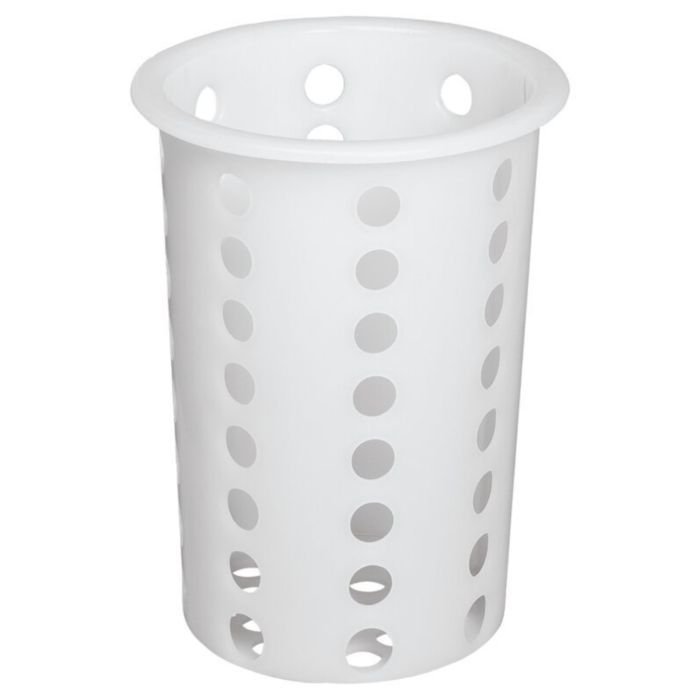 Galda piederumu trauks ø 9.7cm h-13.5cm plm.balts