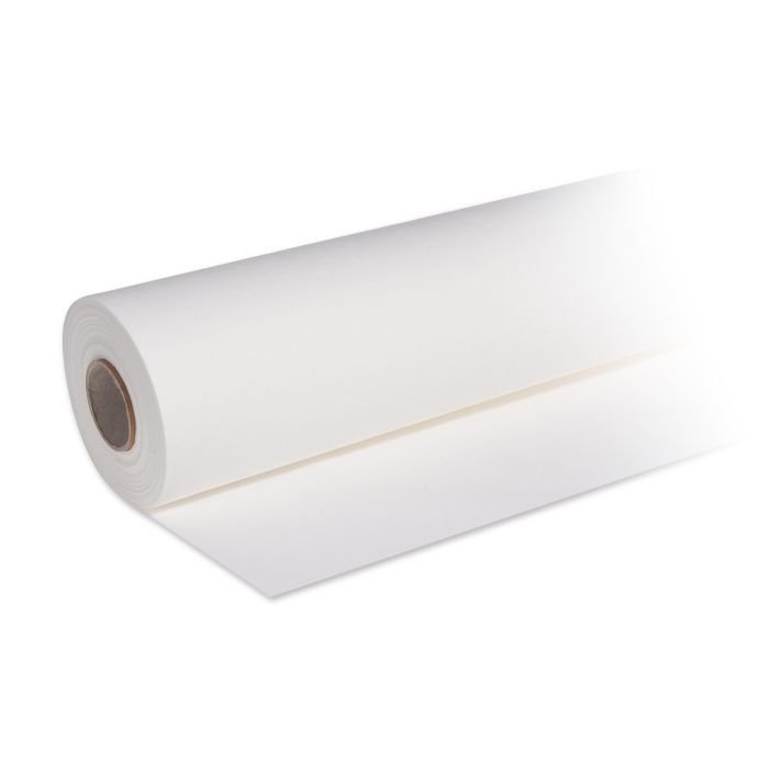Paper tablecloth PREMIUM, white 25×1.2m