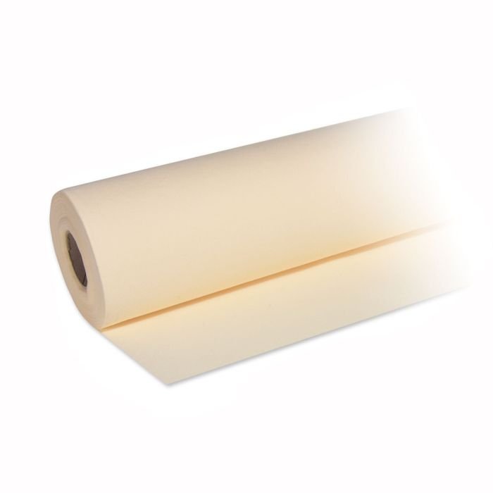 Paper tablecloth PREMIUM, cream 25×1.2m