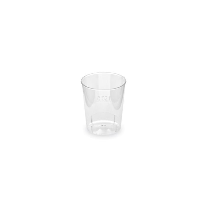 Glāzes v/l. plastmasas 20ml 50gab