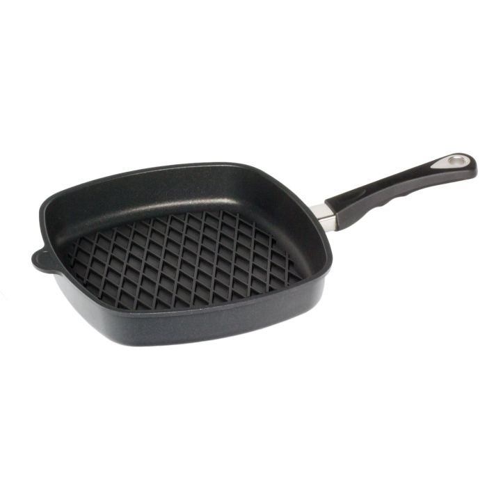 Grillpanna 28x28x5cm,indukcijas I-E285BBQ-E