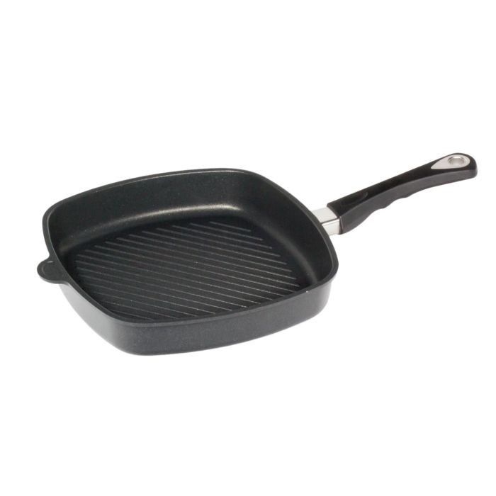 Grillpanna 28x28x5cm,indukcijas