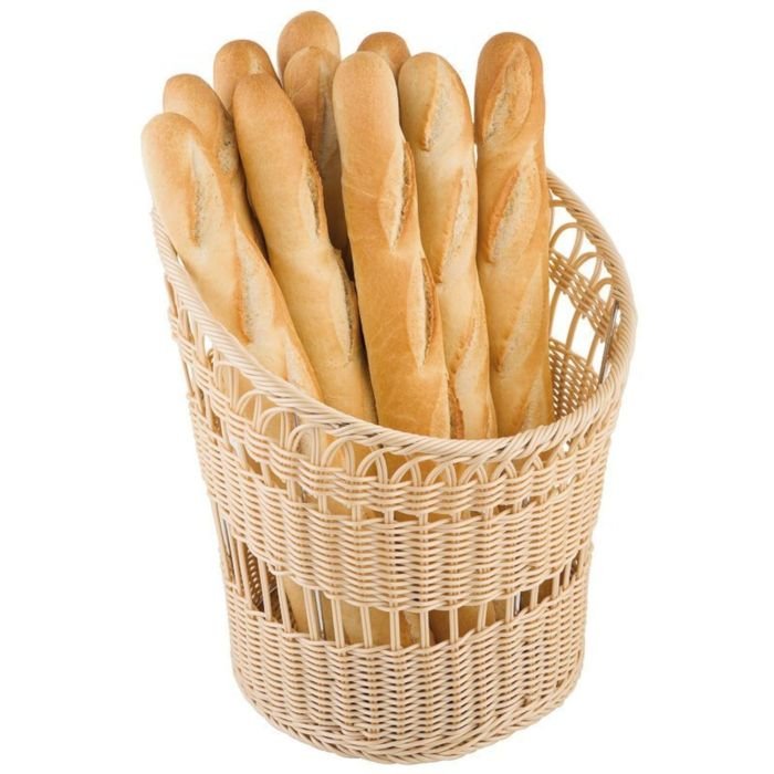 Grozs bagetēm pīts, Ø35 cm, H42 cm plastmasas