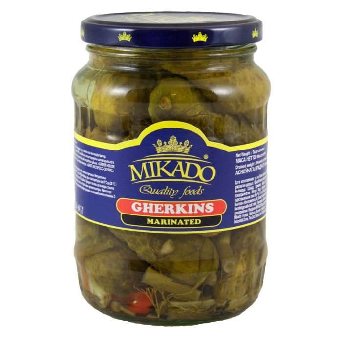 Gherkins choice, 720ml jar MIKADO