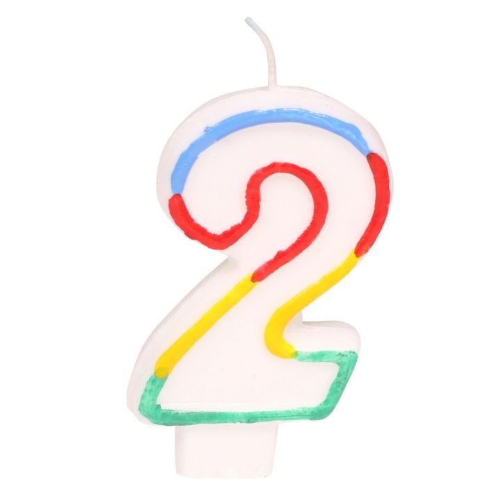 Candle - number 2