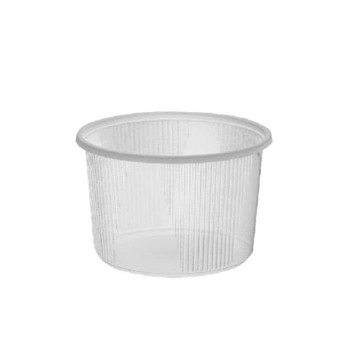Kārbas v/l. plastmasas 300ml apaļas 100gab