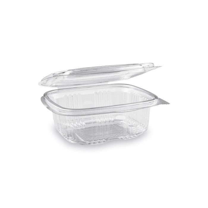 Kārbas v/l. plastmasas ar vāku 375ml kantainas 50gab