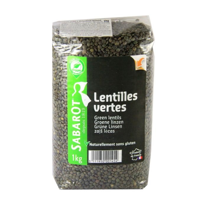 Green lentils 1kg