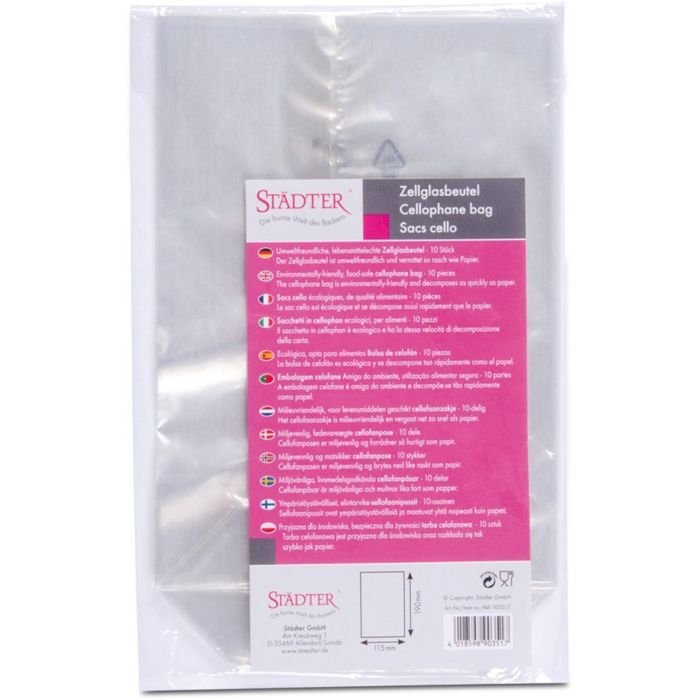 Sweets bags 115x190mm,10pcs