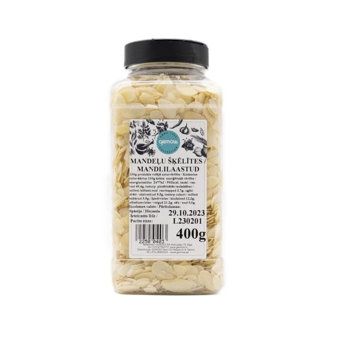 Almond slices 400g GEMO SPICE L
