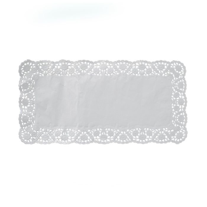 Paper doilies rectangular 26x37cm (100pcs)