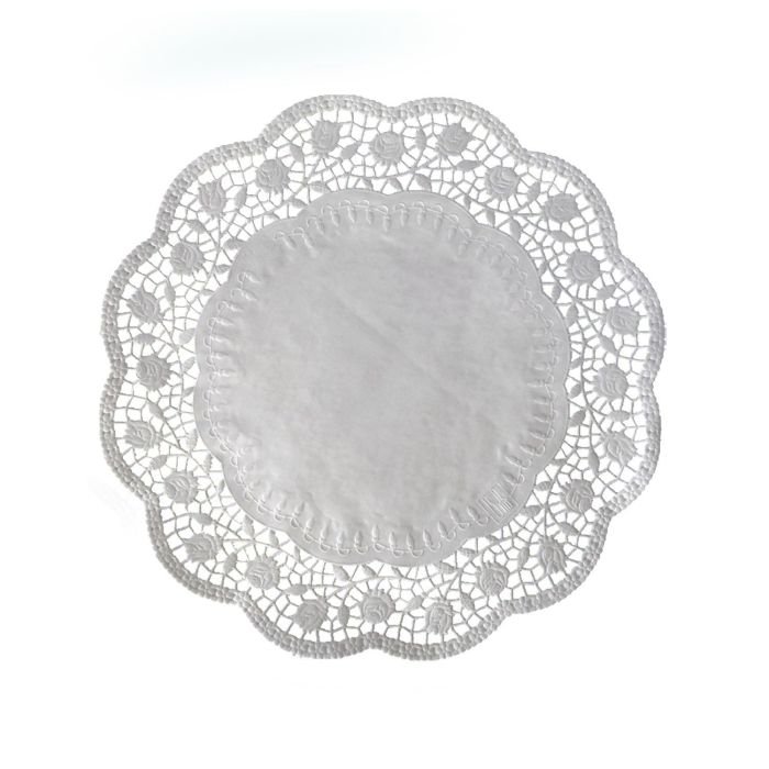 Paper doilies round 30cm (100pcs)