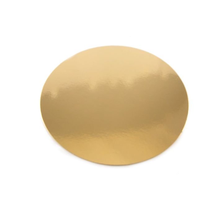 Paper pad, gold color, d-20cm