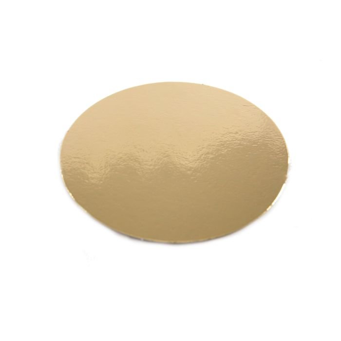 Paper pad, gold color, d-22cm