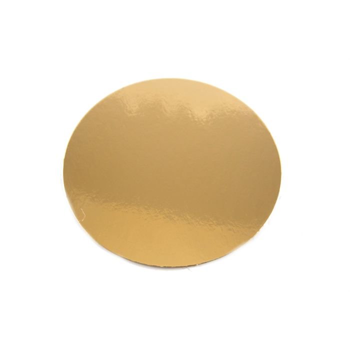 Paper pad, gold color, d-24cm