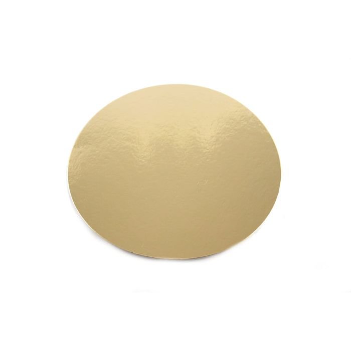 Paper pad, gold color, d-26cm