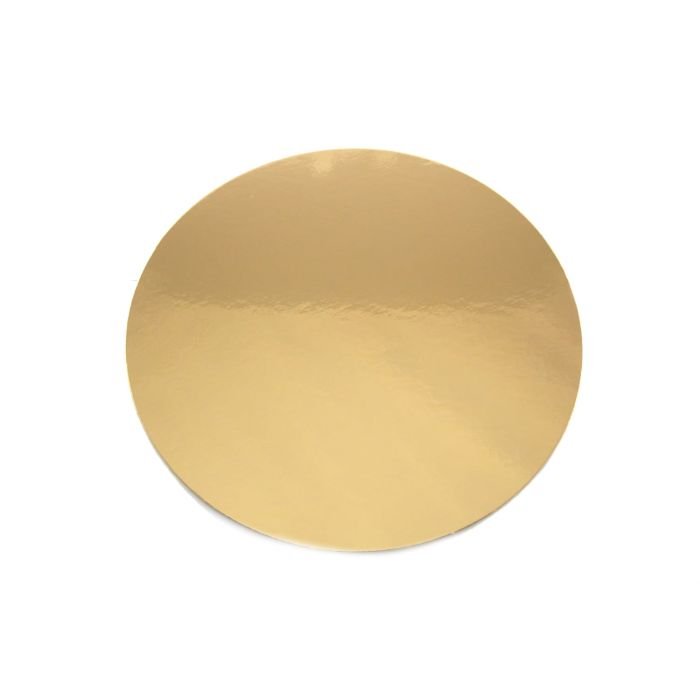Paper pad, gold color, d-30cm