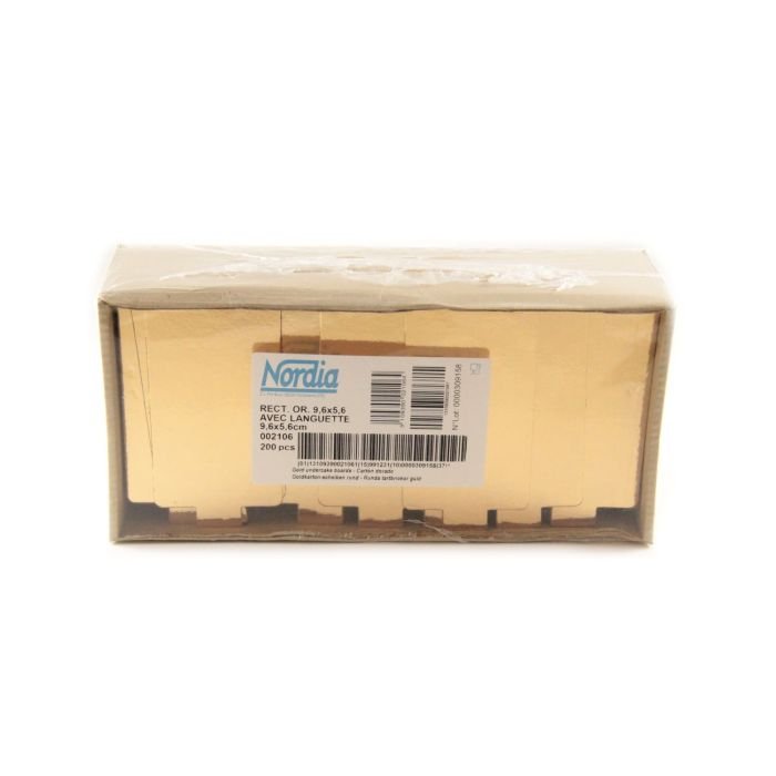 Paper pad, gold color, 9.5x5.6cm+holder,200pcs