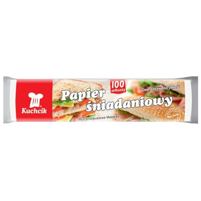 Food Wrapping Paper 23 x 32cm, 100 sheets, white