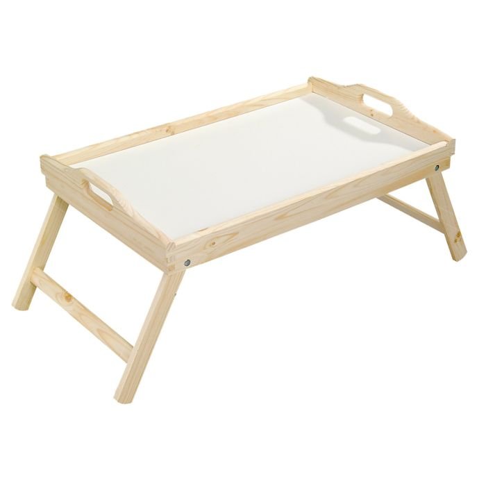 Paplāte ar saliekamām kājām un rokturiem 50x30.5 h-7/23cm priede brūns