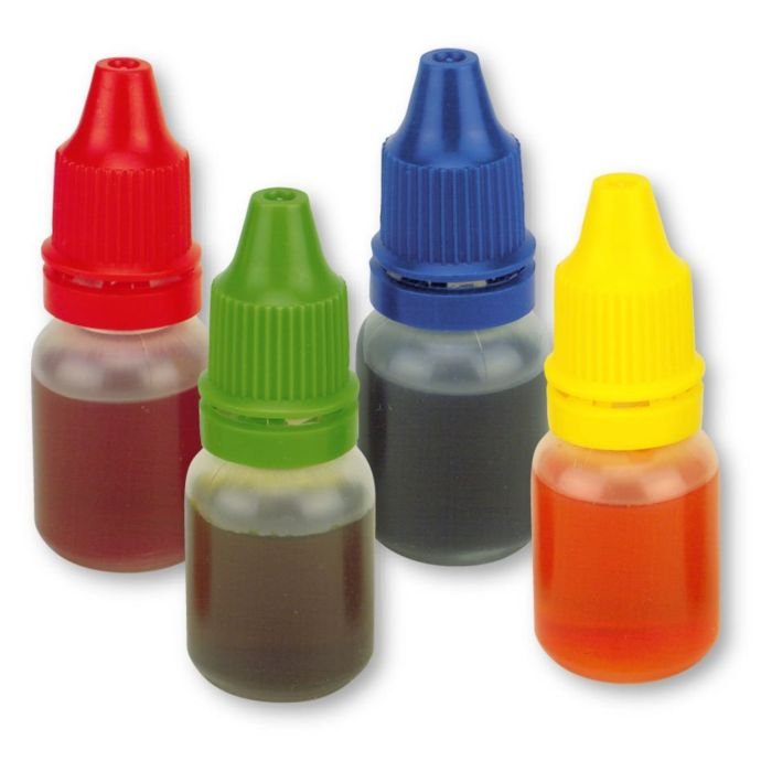 Pārtikas krāsvielas 4gab x 10ml kompl. Nr.1