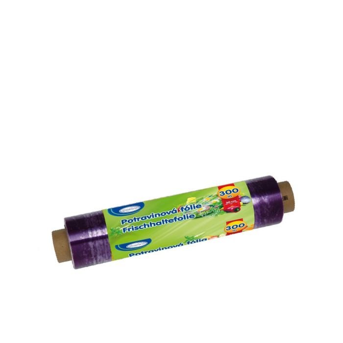 Pārtikas plēve violeta 30cm × 300m rullis PVC