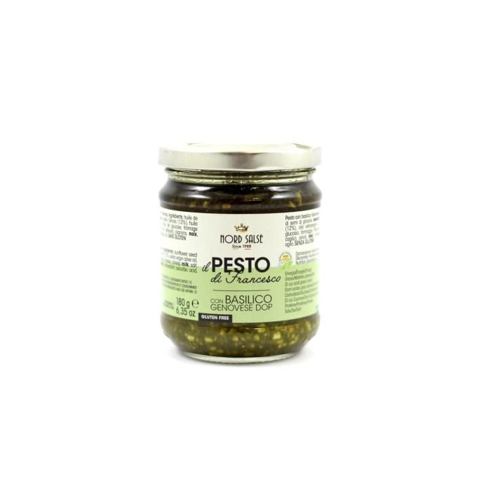 Francesco’s pesto with Genoese P.D.O. Basil 180g