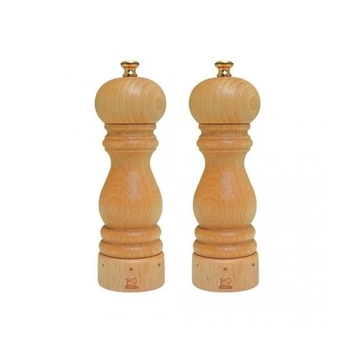 Piparu un sāls dzirnavas koka, PARIS, h-18cm ZIRLION