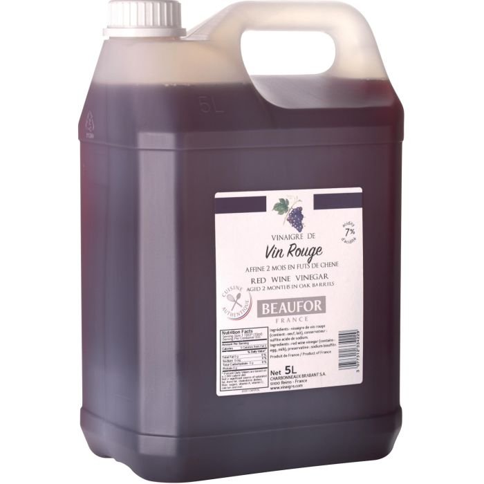 Sarkanvīna etiķis 7% 5L