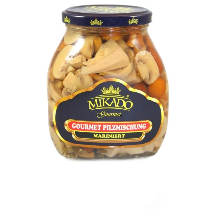 Mushroom mix marinated 580ml MIKADO