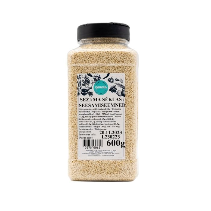 Sezama sēklas 600g GEMO SPICE L