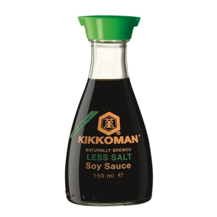 Sojas mērce KIKKOMAN 150ml par 43% mazāk sāls