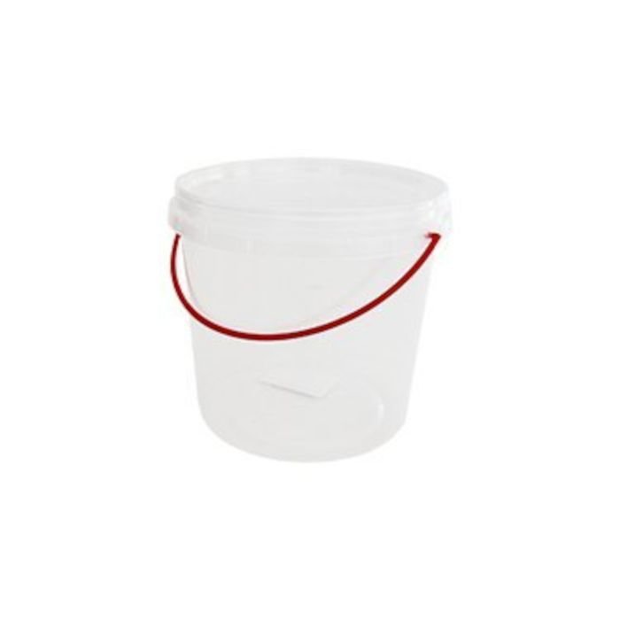 Spainis ar vāku 1L ,plastmasas, caursp.