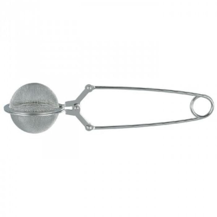 Tējas sietiņš n/t ar turētāju ø 6.5cm l-18cm