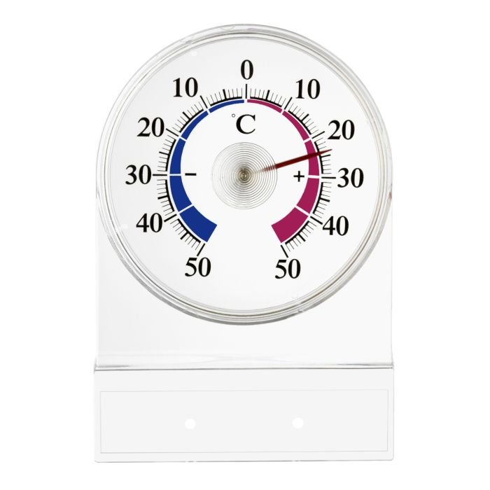 Thermometer outdoor 100x70mm 40g plastic, screw
