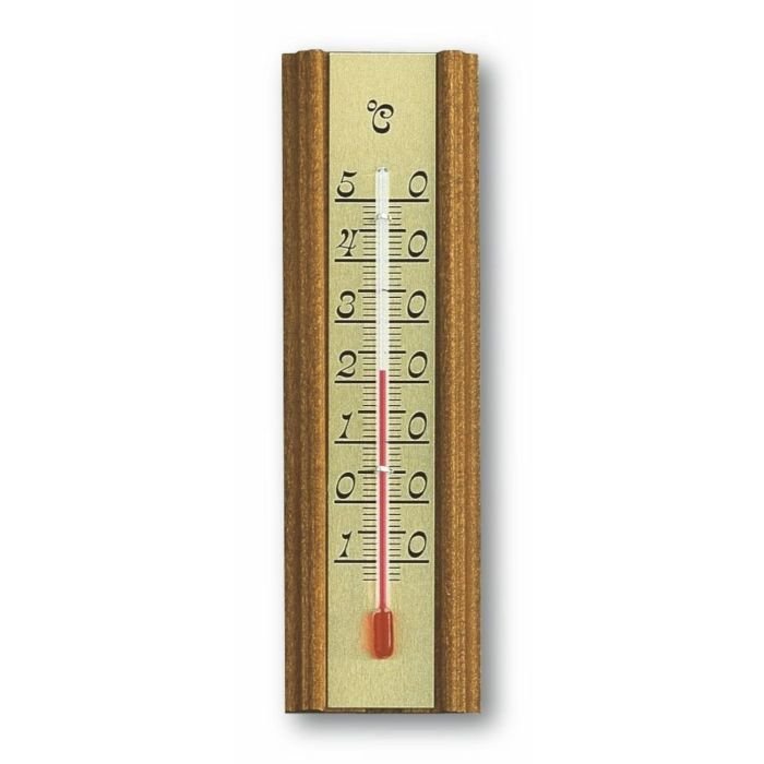 Thermometer indoor 140x40mm ,45g ,oak
