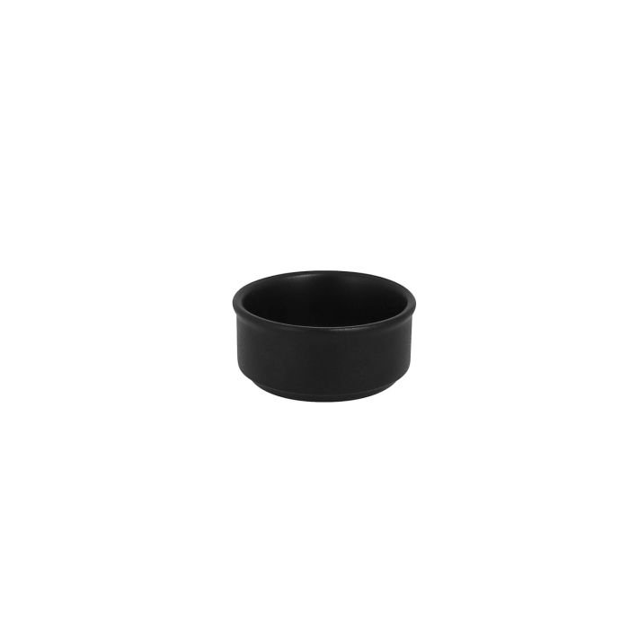 Stackable butter ramekim ø 8cm, h-3.5cm, 100ml, NEO FUSION, black