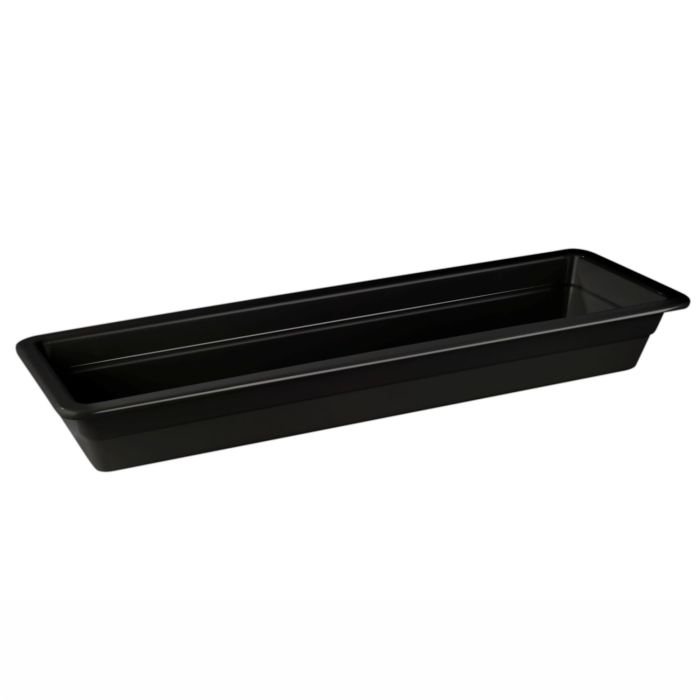 Trauks GN 2/4,530x162x65mm,melns melamīna