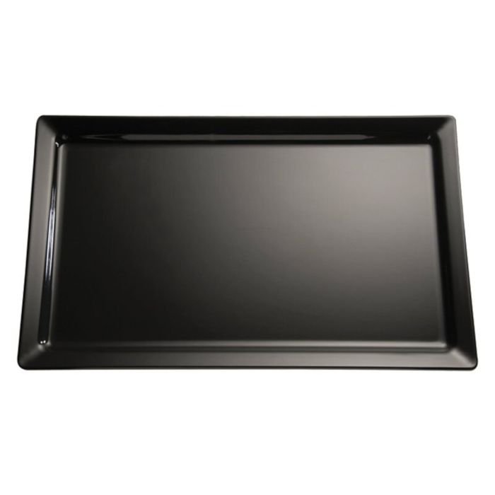 Trauks PURE GN 2/4 53x16.2cm, h-3cm melamīna melns