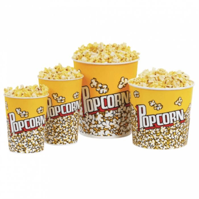 Trauks v/l popkornam 960ml, 25gb ø11.4x8.9cm h-14cm (20)