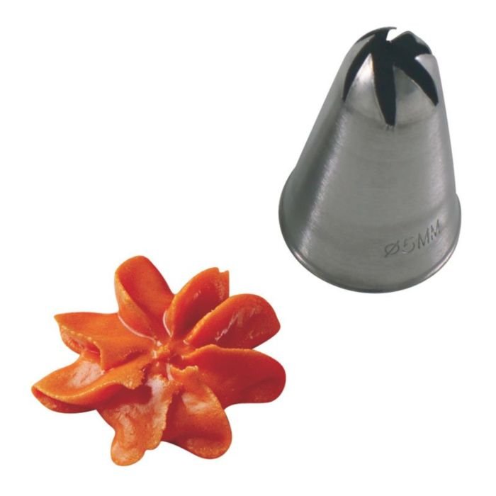 Pastry tube Fancy rose 5mm
