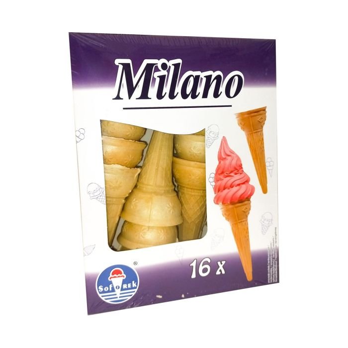 Wafer cones Milano 16pcs
