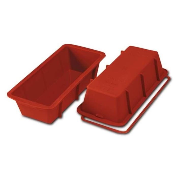 SFT326 - CAKE SILICONE MOULD PLUM CAKE 240X105 H 65 MM