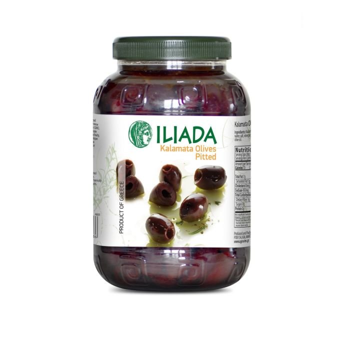 Olīvas Kalamata bez kauliņiem 1450g/800g