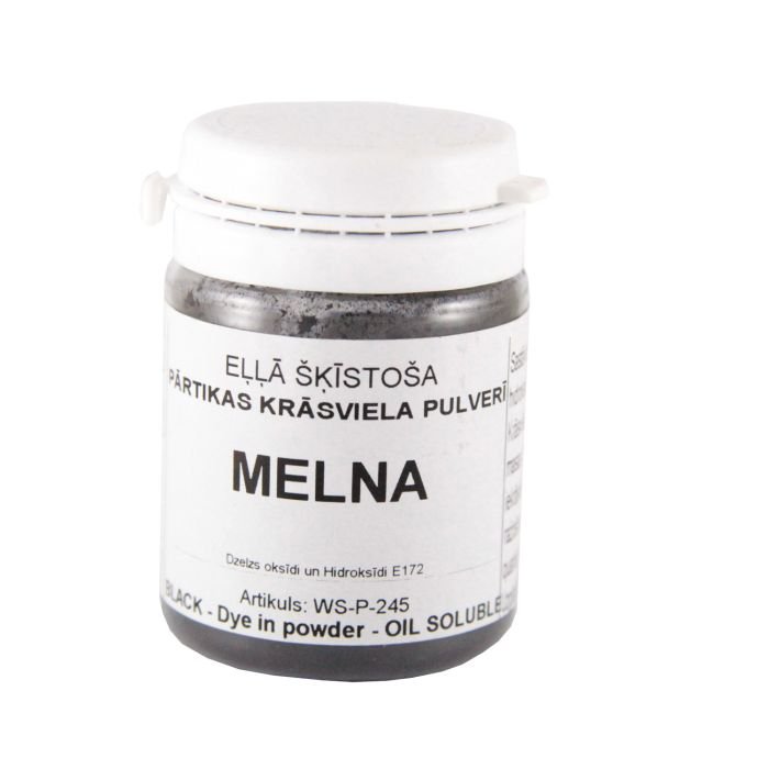 Melna krāsviela pulverveida 20g CHOCOLATE