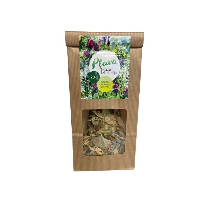 Pļavas ziedu tēja 20g (liepziedi, upeņu lapas, gaiļbikši)